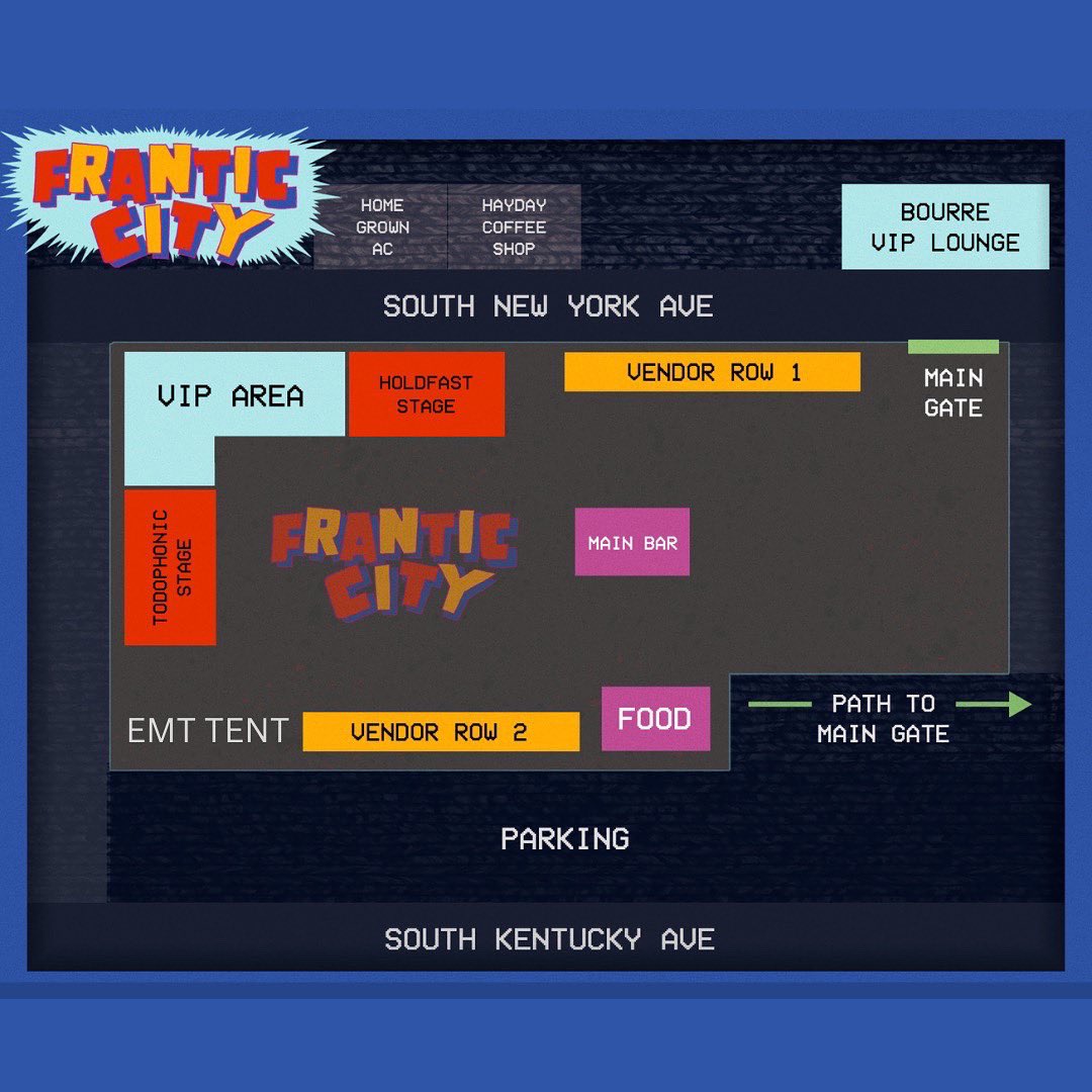 Tonight we’re kicking off our FRANTIC CITY WEEKEND!! 🎉Free parties and live music all day and night, see you soon!