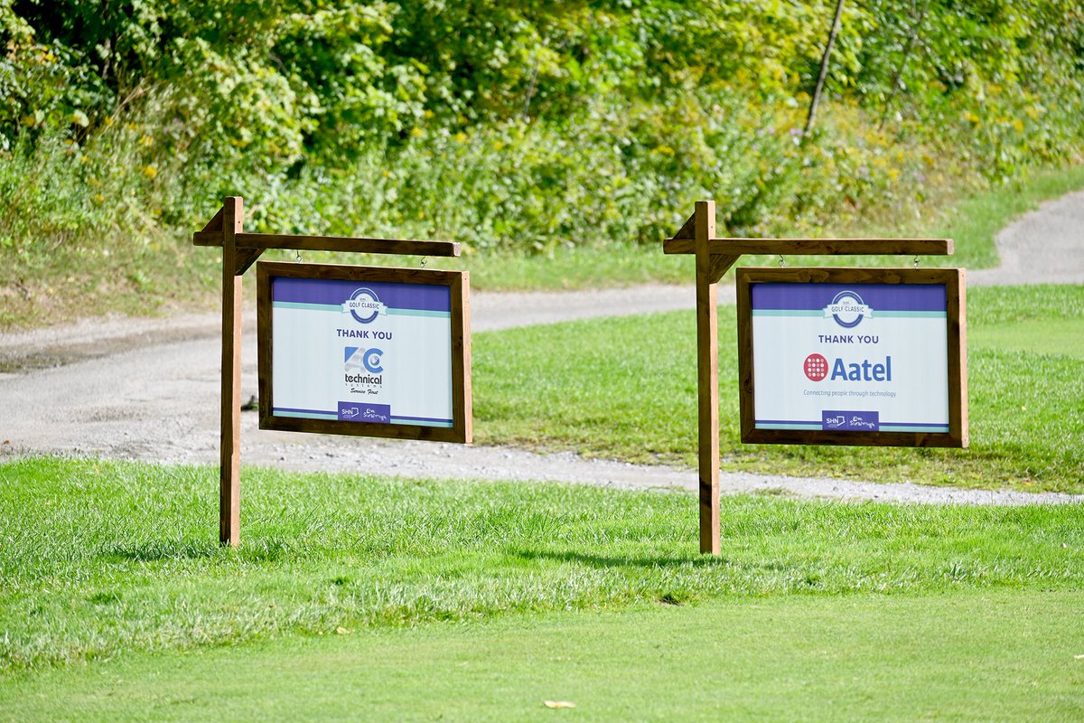 AatelComm's tweet photo. We were happy to be the Silent Auction Sponsor at this years SHN Foundation Golf Classic!⛳️ https://t.co/lHKOdKPK6z