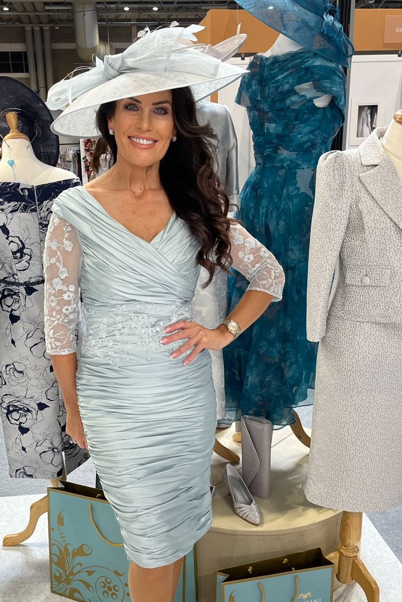 dressini's tweet photo. Dressini at the NEC Wedding show. #ispirato #designer #Dressini #motherofthebride #weddingday #mother #motherofthegroom #marketbosworth #outfits #wedding #fashion #dressini https://t.co/L3bUD2shu7