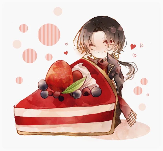 いちごのケーキ 