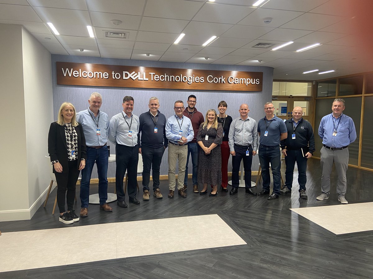 marg_cola's tweet photo. Delighted to welcome the @Confirm_SMART team to #DellTechCork to discuss Industry 4.0, very productive Friday morning! #iwork4dell @Bob_Savage1 @AongusatDell @Dave_Griffin @DellTechIreland https://t.co/lKjHsMqPIi