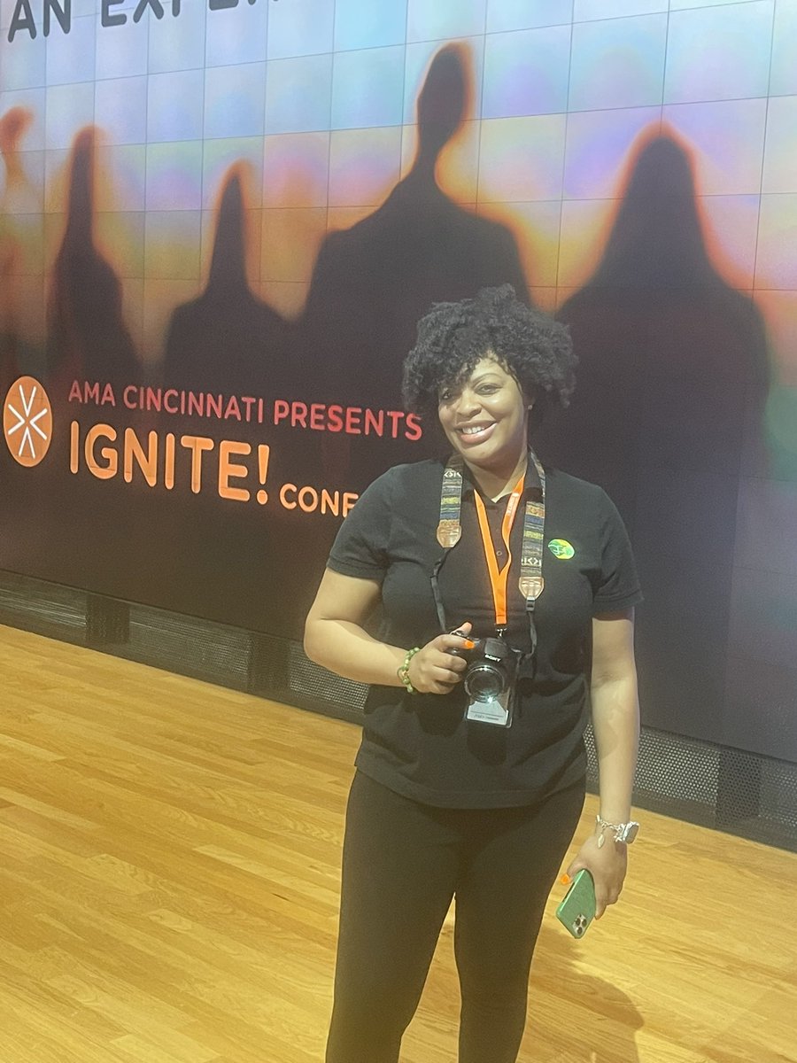 513jessicarenee's tweet image. Today the boss in the #creator mode! @createwithgpd is a proud sponsor of @AMACincinnati #AMAIgnite Conference. #AMACincinnati