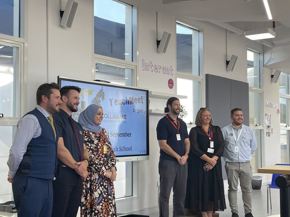 What a brilliant afternoon at #CollabUAETM @HorizonDubaiUAE 

Huge shout out to all speakers, especially our very own @HorizonHead @Mr_P_Teaching 🙌🏼 

#CollabUAE #networking #collaboration