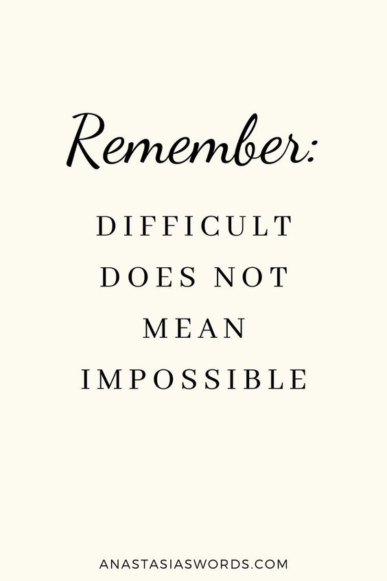 thirdyrom's tweet photo. Day 14
[09/22/22, 9:40am]

“Remember: Difficult does not mean Impossible"
#21dayspositivitychallenge #day14 https://t.co/RcWBH4Mj92