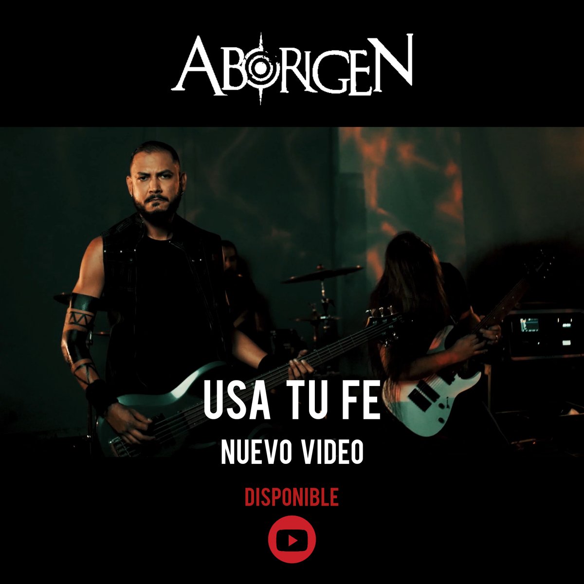ABORIGENoficial's tweet photo. ¡Ya esta disponible nuestro Nuevo Video y Single  "USA TU FE" mira el estreno oficial !

https://t.co/jZjgb3HKcn https://t.co/XXP9VA9C5o