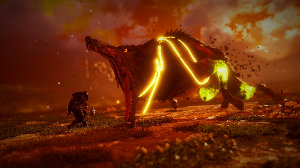 slodermay's tweet image. Ngl this Fenrir is actually kinda badass. They did a pretty cool job with him