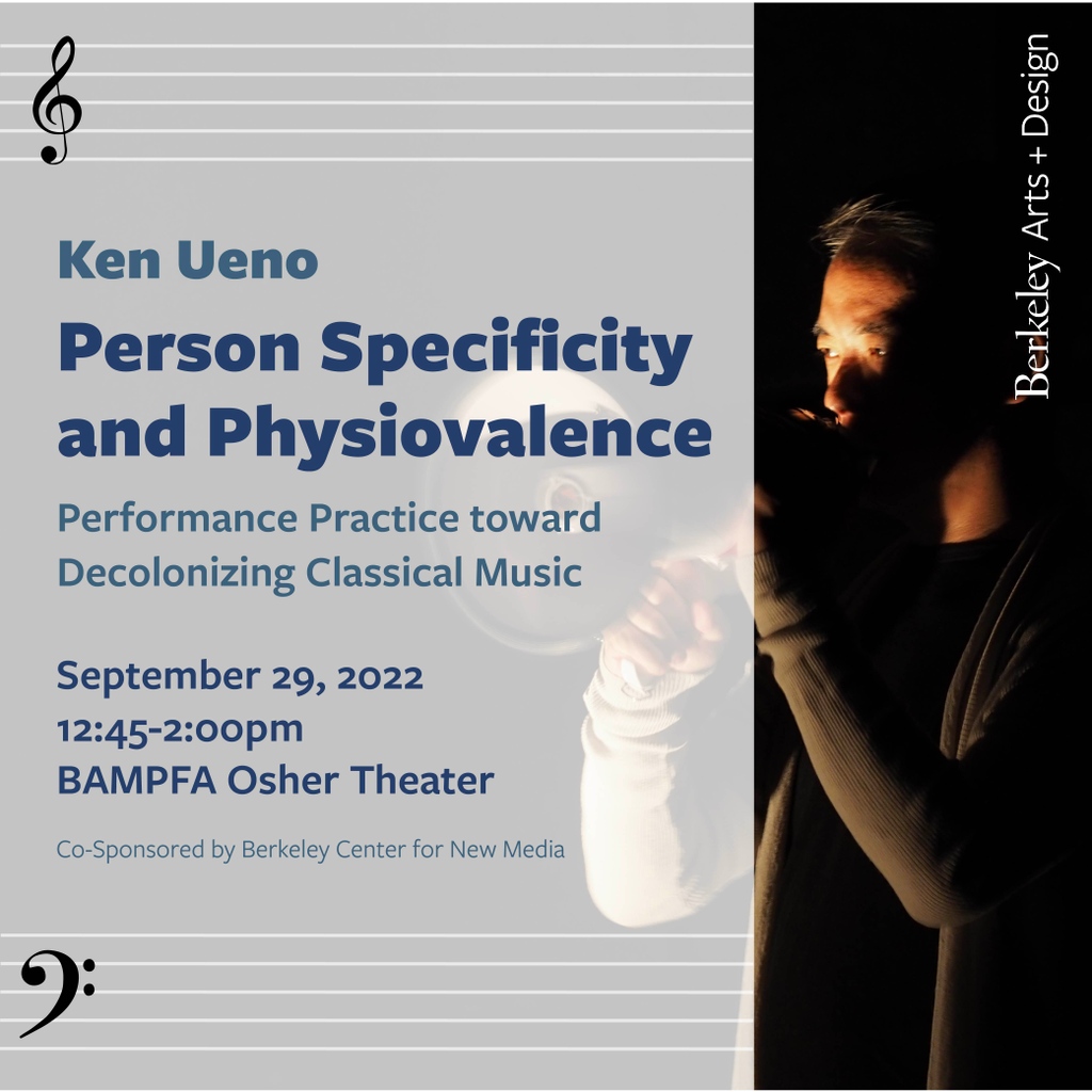brklyartsdesign's tweet photo. Catch Ken Ueno next Thursday @bampfa talking about decolonizing classical music!
For more information, head to the link in our bio.
#ucberkeley #berkeleyartsdesign #bayareaartists #sfart #performingarts #classicalmusic #musicalartist
@bampfa @ucb.arts.humanities https://t.co/UHyFNL0oPn