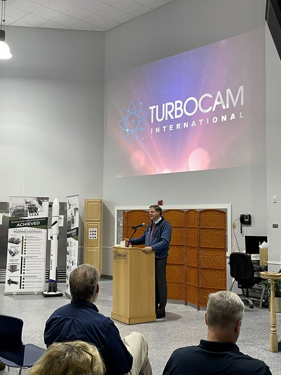GovChrisSununu's tweet photo. The NH Advantage is on full display at @TurbocamIntl! TURBOCAM is a global leader in advanced technology, employing hundreds of individuals and developing products for everything from the International Space Station to the planes we fly on. Another 603 success story! https://t.co/JTTZvNCWMp