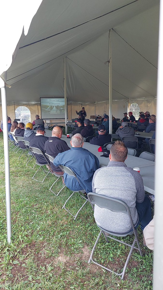 svandehogen's tweet photo. Our keynote speaker Katie Hansen of @GMK_Agronomy from  Illinois, discusses our common goals of delivering farmgate value to our owners through enhanced digital tools &amp; farm trials, day 2 of our #agrismifield tech days. https://t.co/kax0XykiTh