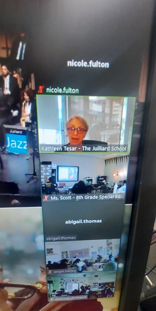 Campus Spotlight:
Mason Clark Middle School Counselor, Nicole Fulton, brought The Julliard School in for a virtual college visit for her 8th grade students! What an amazing opportunity!! #D189

#collegeandcareerreadiness #futureready #thejuilliardschool