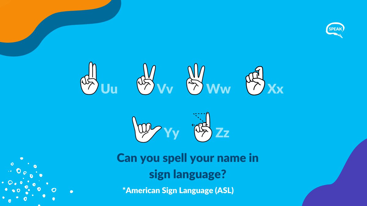 Today is International Day of Sign Languages 🤟🤙👌

This day is an opportunity for all of us to support and protect the linguistic identity and cultural diversity of all deaf people, and other people who are using sign languages. 

So, let's learn some signs! 👉