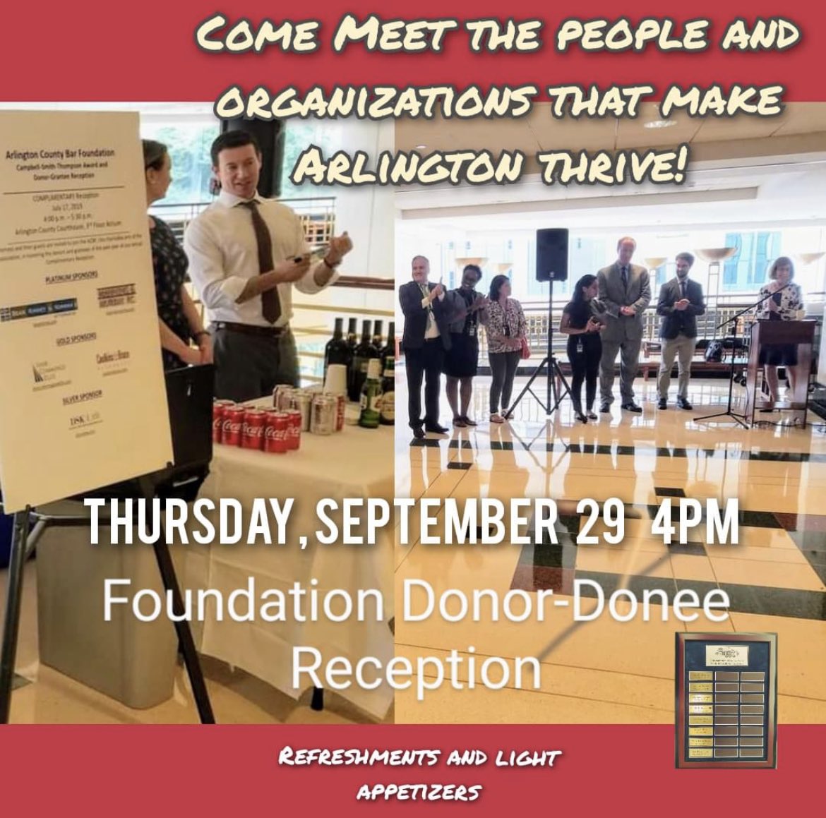 Join the Bar Foundation and your colleagues next Thursday!