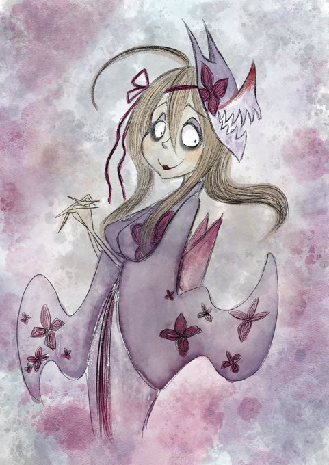 ティム バートン風のtwitterイラスト検索結果