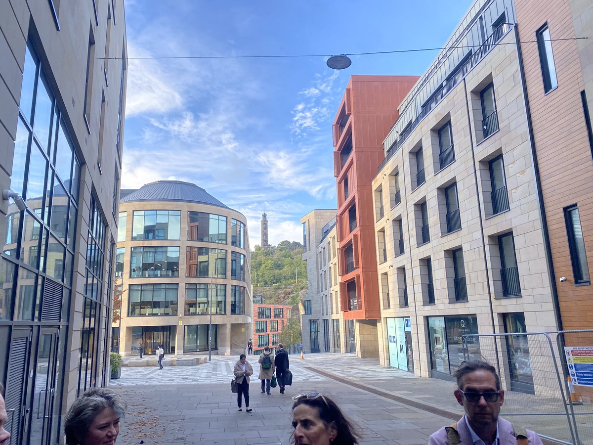 MattWinfield2's tweet photo. Edinburgh is on fast track to being a people centred city. Fascinating tour w/@Sustrans lead by @Daisynmurphy - such a great engine for change! https://t.co/HqlXasRwk4
