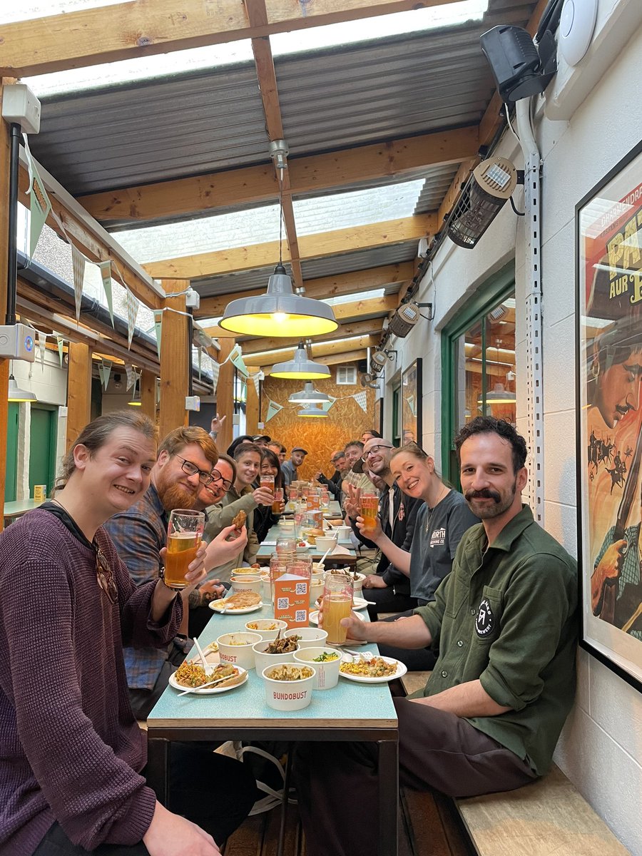 NorthBrewCo's tweet photo. Pre #springwellsessions fuel at @Bundobust! 🔥 🐅 🔥 @FyneAles @DurationBeer @cloudwaterbrew @brulobeer @deyabrewery @GipsyHillBrew @wylambrewery @VerdantBrew https://t.co/2TEje17y6Z