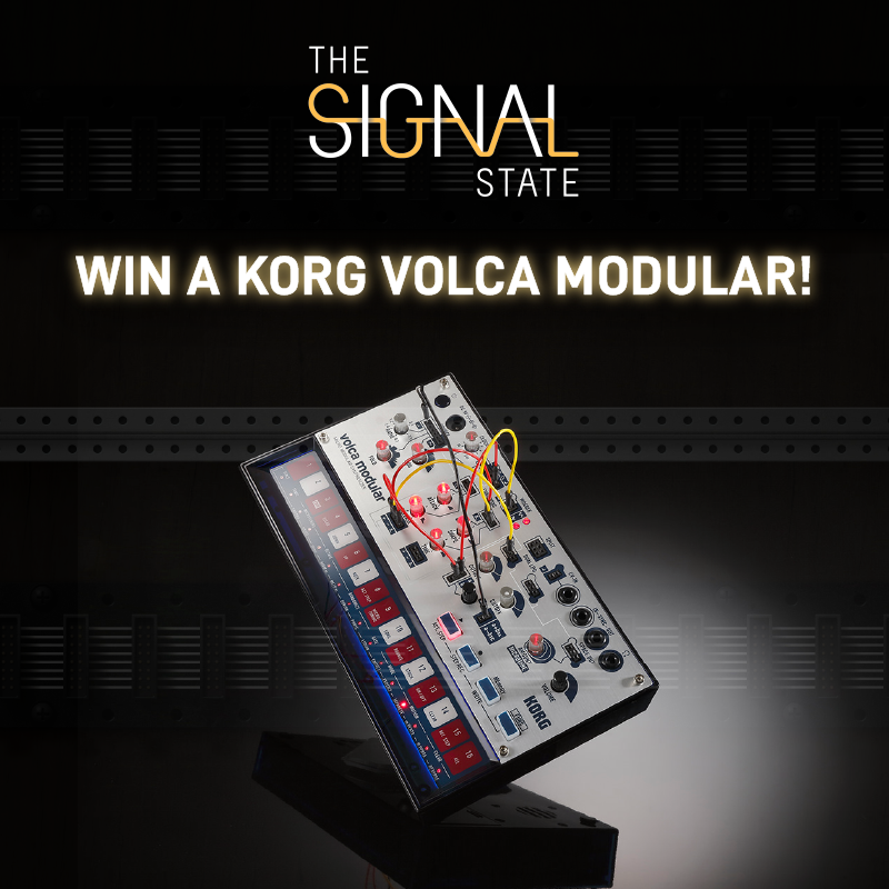 thesignalstate's tweet photo. We're officially 1 year old today!🎈

As our way of saying thank you to the community, we're giving away a KORG Volca #Modular to a lucky winner.

🎁 Enter here: https://t.co/xrux87bHbD

⏳ Until 29 Sep, midnight PT.

#modularsynth #sweepstakes #zachlike #IndieGameDev #indiegame https://t.co/wE1ArCek0e