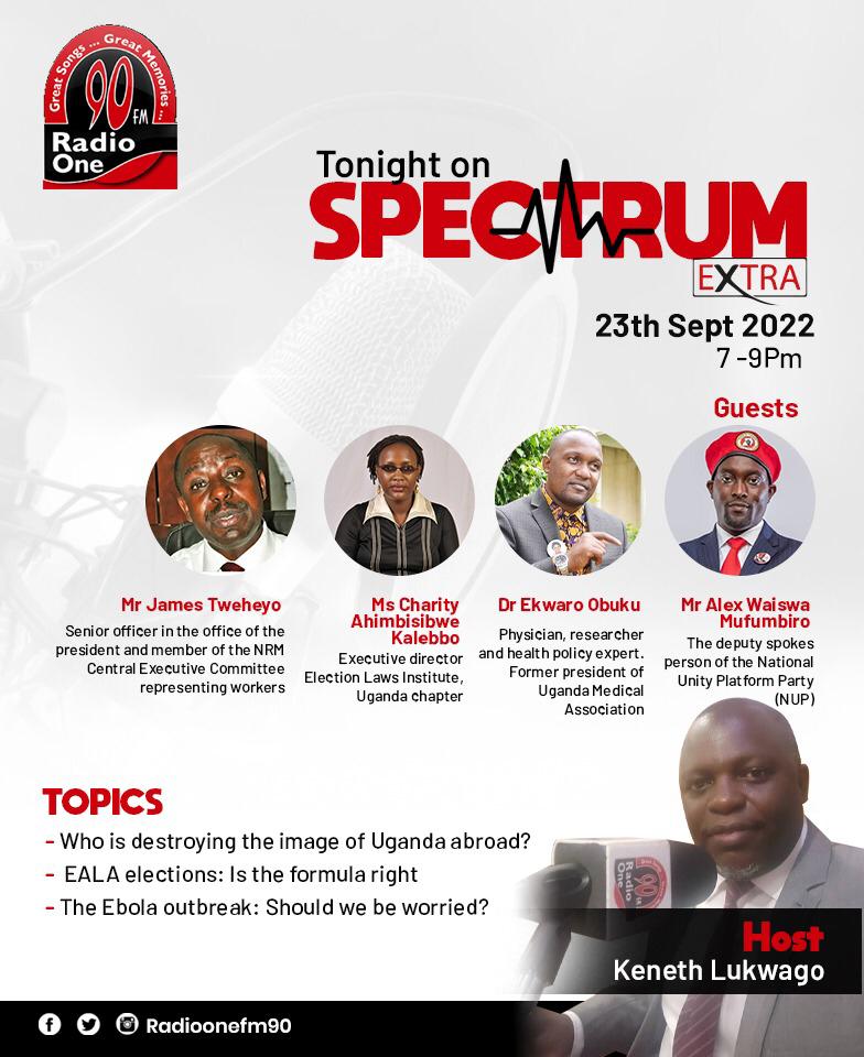 AMufumbiro's tweet photo. Join the discussion, as we encounter regime propagandists on topics like   
1) Who’s destroying the image of Uganda abroad 
2) EALA elections; is the formula, right? 
3) The Ebola outbreak; should we be worried?
#KungaUg
#StopEACOP https://t.co/B9UEbhQxeA