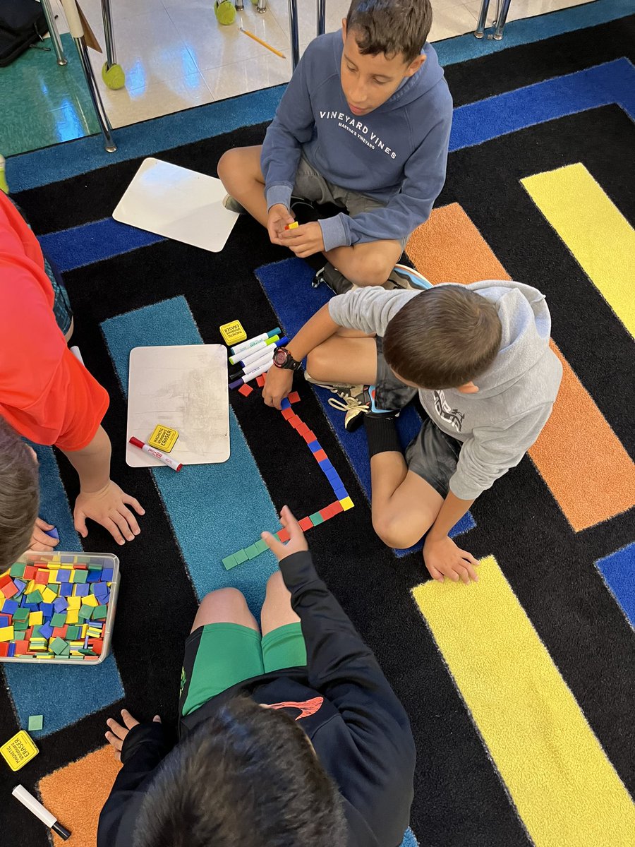 CortniJ's tweet photo. Doing some problem solving and applying different math strategies this morning in @MrsLeclair grade 5 class.  Our focus is the process not the product!! https://t.co/KAwA2cjo9X