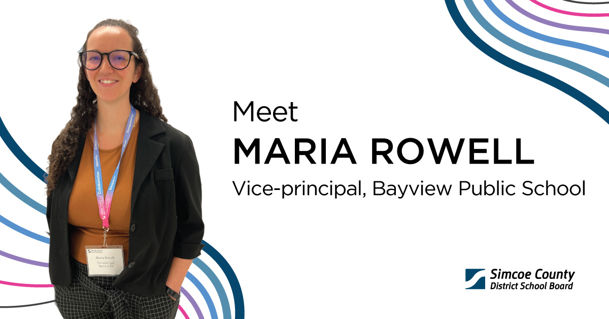 SCDSB_Schools's tweet photo. This month weโre introducing new superintendents and administrators to the #SCDSBCommunity. Please join us in welcoming:
๐ ๐ฎ๐ฟ๐ถ๐ฎ ๐ฅ๐ผ๐๐ฒ๐น๐น, ๐ฉ๐ถ๐ฐ๐ฒ-๐ฝ๐ฟ๐ถ๐ป๐ฐ๐ถ๐ฝ๐ฎ๐น
๐ Bayview Public School
Follow along as we continue to share throughout September! https://t.co/2lHZmWYobn