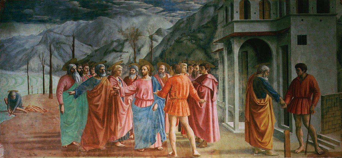 The Tribute Money by Masaccio (1425)