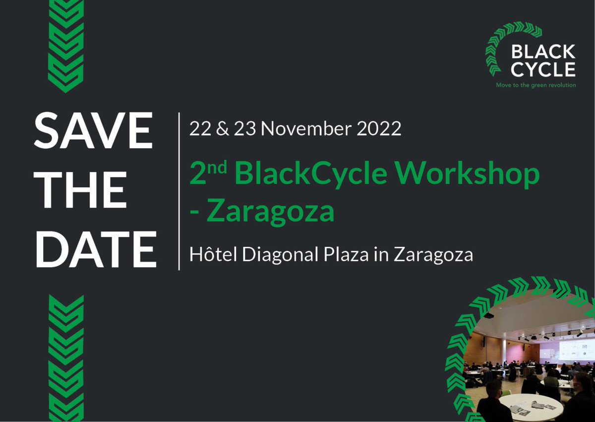 ICB_CSIC's tweet photo. Celebramos un workshop en el marco del proyecto #Blackcycle con el objetivo de crear, desarrollar y optimizar la creación de valor en el reciclaje de neumáticos. Más info e inscripciones aquí:
https://t.co/z8a5QOwykS https://t.co/zZyFOVjtnC