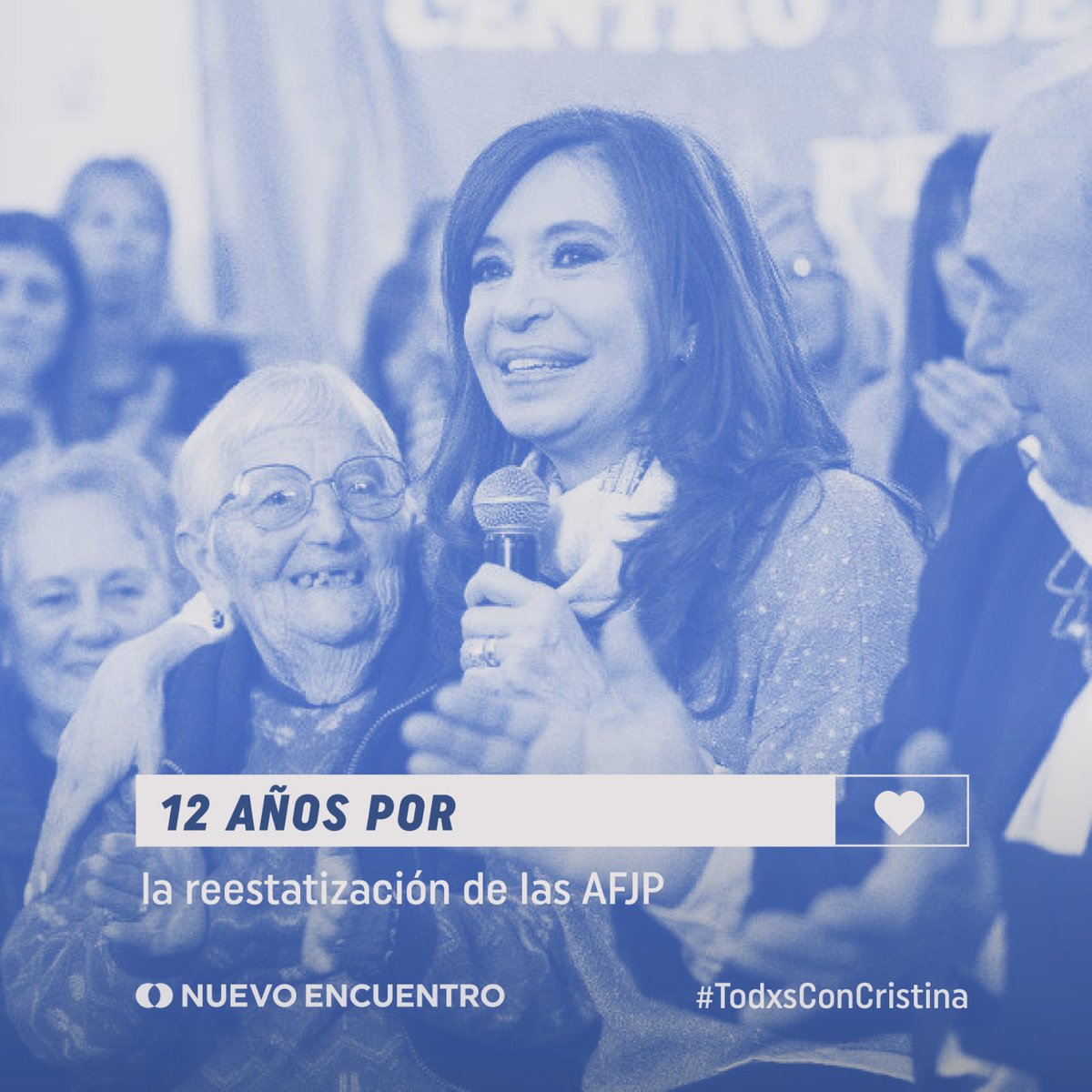 NEComuna13's tweet photo. 12 años de amor!

#TodosConCristrina
#TodxsConCristina https://t.co/tGwCi4clOx