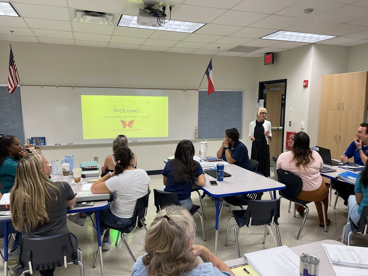 RobertGillies4's tweet photo. Crowley Montessori Academy welcomed Michelle Boyle today to lead them on their journey with bridging Amplify ELAR and Eureka Math. @NKeithBlend @annacroe @CrowleyISD @Dr_McFarland https://t.co/2tyfdt5PGn