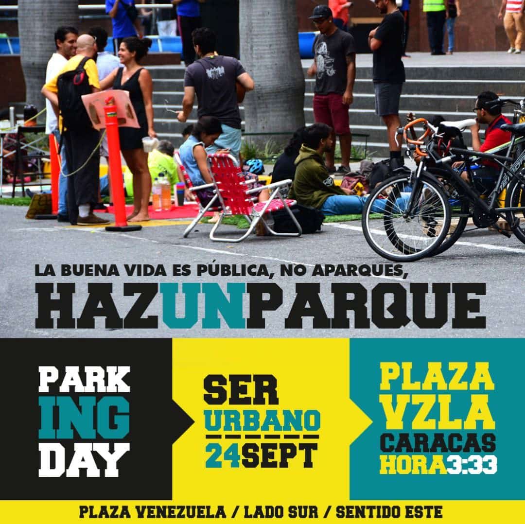 Topotepuy's tweet photo. #parkingday es un evento anual de ciudadanos concientes en el mundo, intervienen los puestos de estacionamiento en la calle; aquella cantidad de áreas que favorecen a los carros reduciendo área de circulación de los ciudadanos...#serurbano te invita al encuentro #24Sept Plz Vzla https://t.co/AcexoNPiEr
