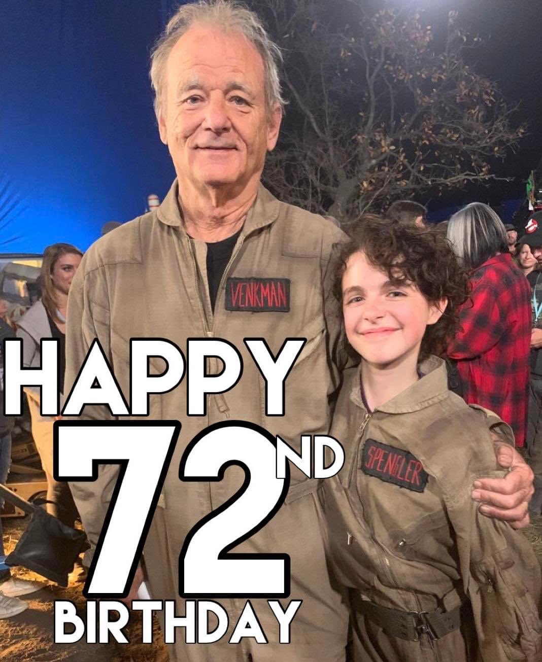 Happy Birthday to the one, the only, Bill Murray. 