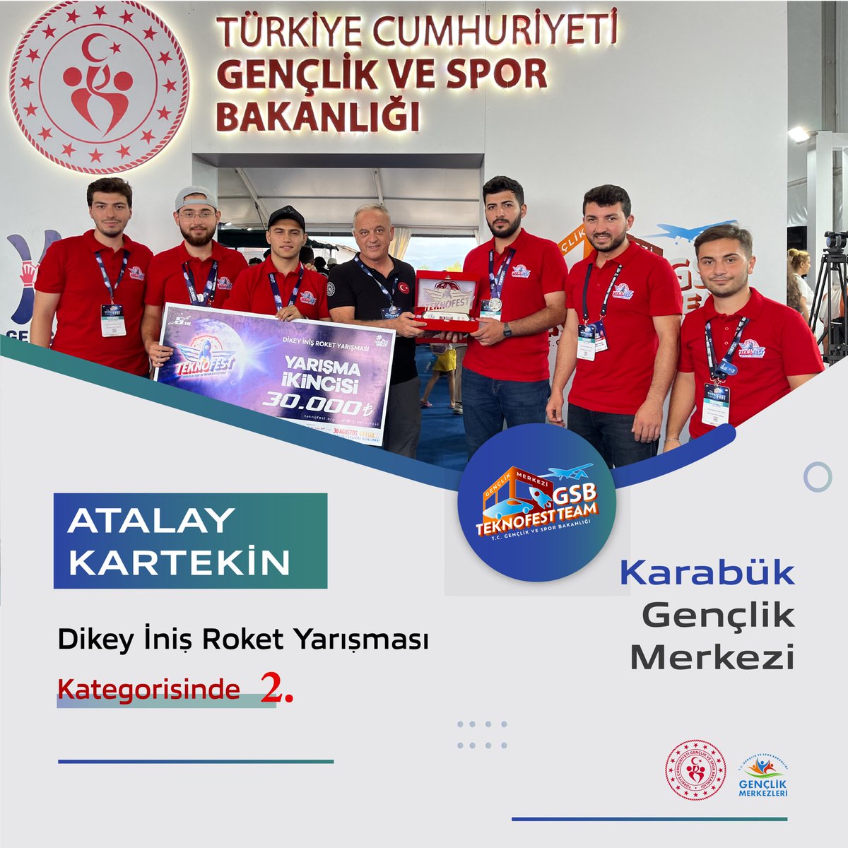 gencliksporbak's tweet photo. #TEKNOFEST2022’de ödül yağmuru❗️
Gurur Tablomuz 😎
