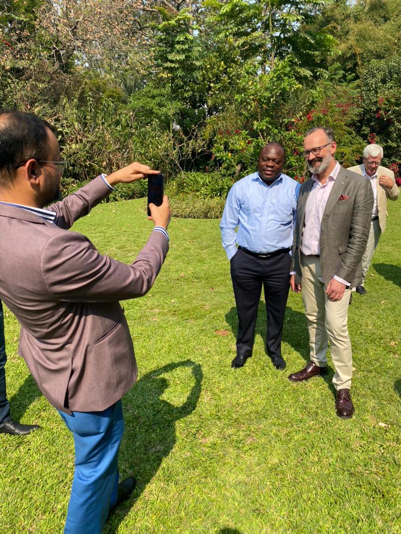 SweAmbZam's tweet photo. On Monday I met 🇸🇪 businesses in Ndola, and today I hosted the Lusaka-based companies at the residence! Looking forward to close collaboration! #SweZam https://t.co/qjLInZ7luu