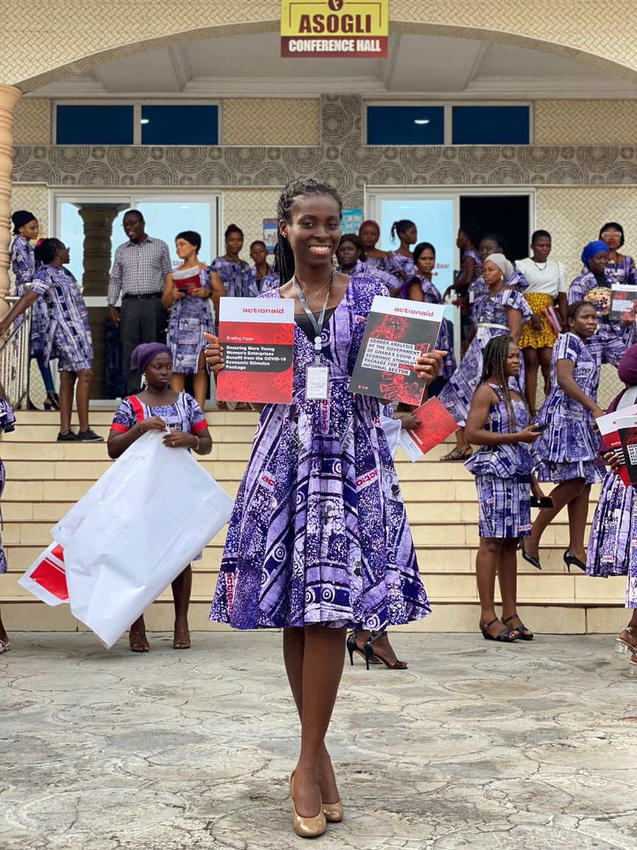 YoungUrbanWomen's tweet photo. Care Economy = Women Making Informed choices &amp; leading development #EconomicSecurity 

Scenes of #Yuwm launch of the report; ‘Gender Analysis of the Government of Ghana’s Covid-19 Economic Stimulus Package for Informal Sector’

#AllWomenWork
#InformalSector
#YUWMAnnualConference https://t.co/giyZMCRmWr