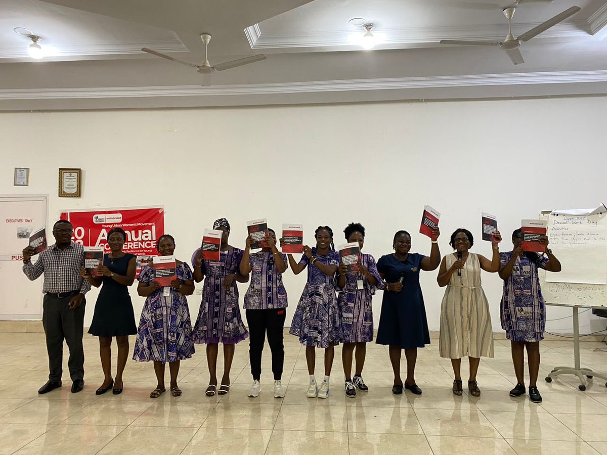 YoungUrbanWomen's tweet photo. Care Economy = Women Making Informed choices &amp; leading development #EconomicSecurity 

Scenes of #Yuwm launch of the report; ‘Gender Analysis of the Government of Ghana’s Covid-19 Economic Stimulus Package for Informal Sector’

#AllWomenWork
#InformalSector
#YUWMAnnualConference https://t.co/giyZMCRmWr
