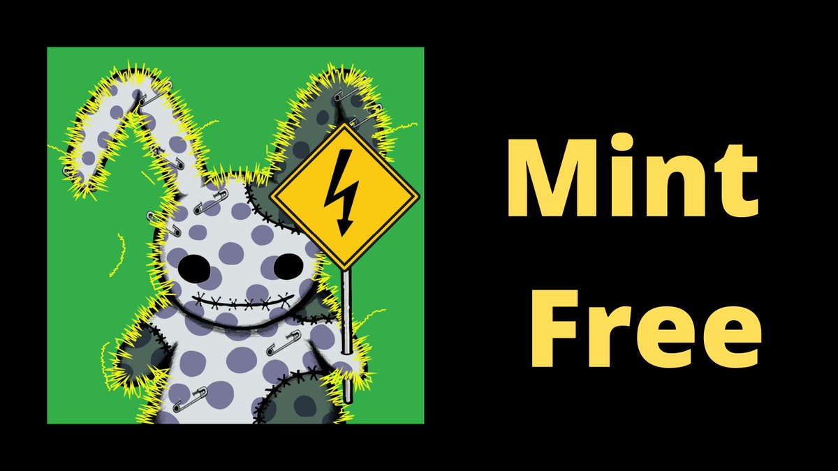 💀🐰🔪WE ARE ALREADY 124💀🐰🔪

Crazy Stuffed Bunnies

💸MINT FREE (first 500 items) IN:
crazystuffedbunnies.online

Opensea
opensea.io/collection/cra…

#nft #nftart #nftartist #nfts #nftcollector #nftcommunity #cryptoart #critoartist #nftphotography #nftanimation #nftvideo #digitalart