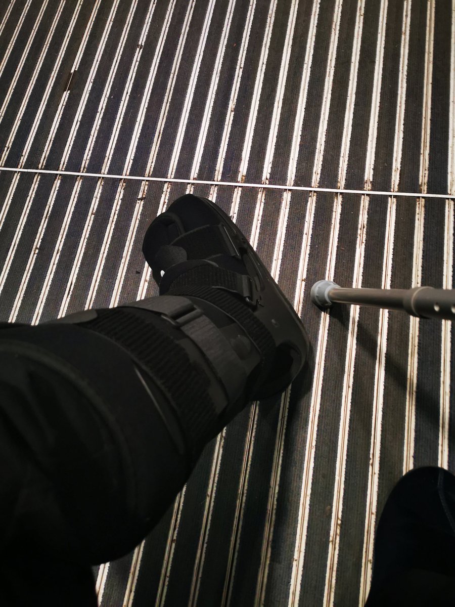 Have been so knackered through work recently that I stepped out in to thin air halfway down the stairs and had a disagreement with gravity. The next 8 weeks are going to be a challenge.