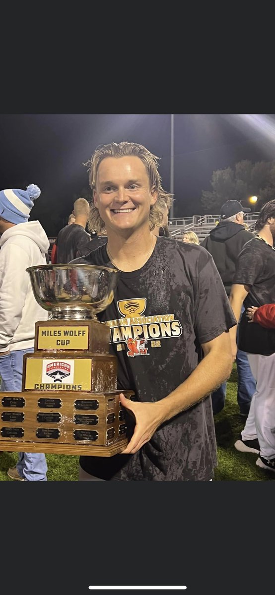 Congrats to former Clyde Bulldog @triley_10 and the Fargo-Moorhead RedHawks!! The American Association of Professional Baseball CHAMPIONS!!! Kid still just keeps on winning! Not a bad start to a pro career.