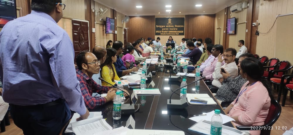 DsaikiaOfficial's tweet photo. Glad to attend an important meeting at Shivsagar DC office along with a delegation of the Employment Review Committee (COMA) of Assam Legislative Assembly,who are on a 2-day visit to Sivasagar Dist. 

The visit is part of a spot study tour to the Dist of Sivasagar &amp; ONGC, Nazira. https://t.co/72VrbhVYJz
