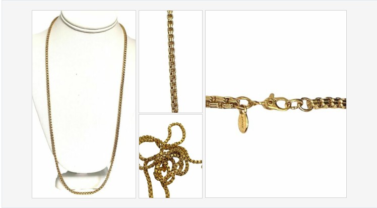 Vintage Replacement Vintage Signed Monet Box Chain Link Gold Tone Chain Necklace | eBay #vintagejewelry #vintagecostumejewelry #costumejewelry #jewelry #estatejewelry #necklace #vintagenecklace #signednecklace #monet #boxchain ebay.com/itm/1153279423…