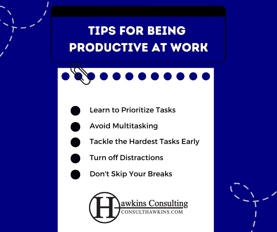consulthawkins's tweet photo. Stay motivated and productive with these tips.💼 https://t.co/Pov9YiokFw
