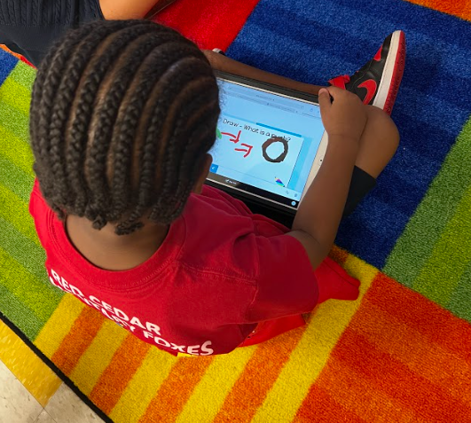 EdTech4Tots's tweet image. Today, K Ss used @PearDeck to demonstrate vocabulary knowledge of #ForcesinMotion after experimenting with pushes & pulls. I wish Vocabulary Factory had an anonymous mode & an ECEd-friendly version. For now, this was still a fun adaptation!