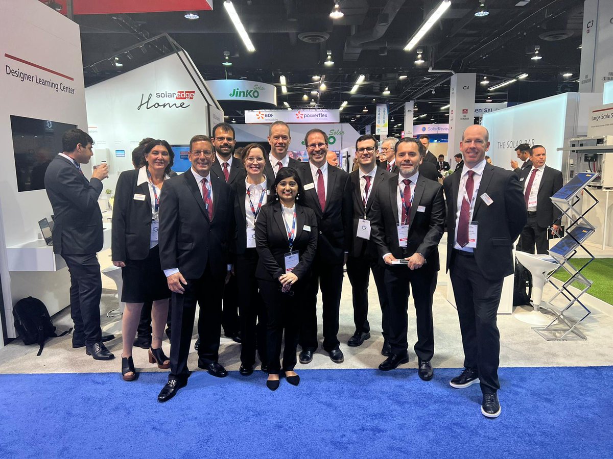 SolarEdgePV's tweet image. We&apos;d like to extend a huge thank you to everyone who came, visited us, and made this event amazing. This year, our booth at RE+ was all about SolarEdge Home and how we&apos;re taking PV safety to the next level. Here are a few of our best moments. 
#SolarEdgeHome #Replus22