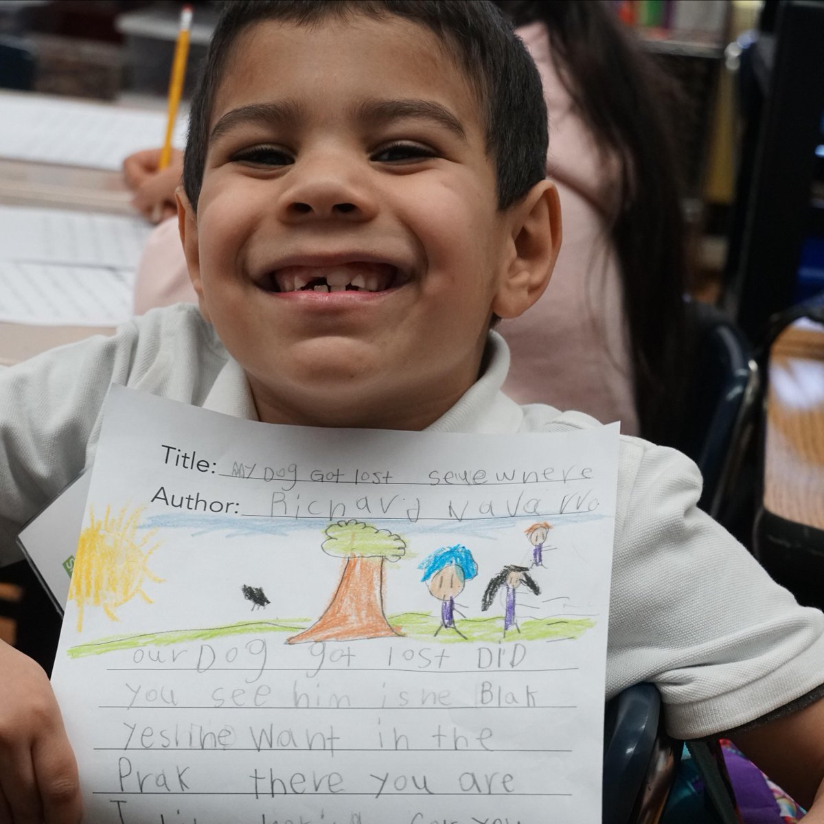 Every one of our student is a natural story teller, and our job is to make sure they recognize their potential. With your support, we can show students their voices and stories matter.

Help us bring one more SitStayRead visit to our students at sitstayread.org/donate/once.