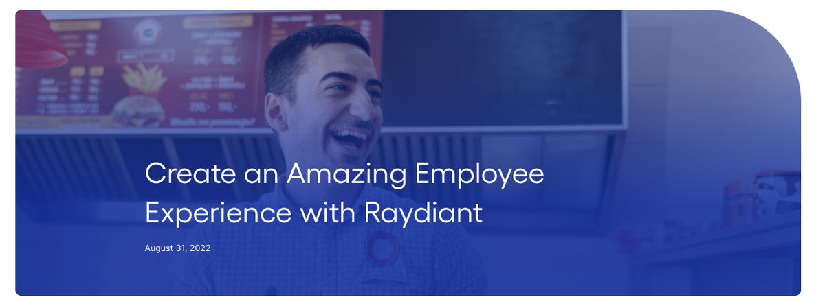 TryRaydiant's tweet photo. Creating a #workplaceculture of connectivity & collaboration helps make for an amazing #employeeexperience. Learn how #Raydiant can help:
https://t.co/tbp8CwyZIV
#workplace #workplaceinnovation #futureofworkplace #brickandmortarsuccess #experienceplatform #digitalsignage https://t.co/rnLhucFjjx