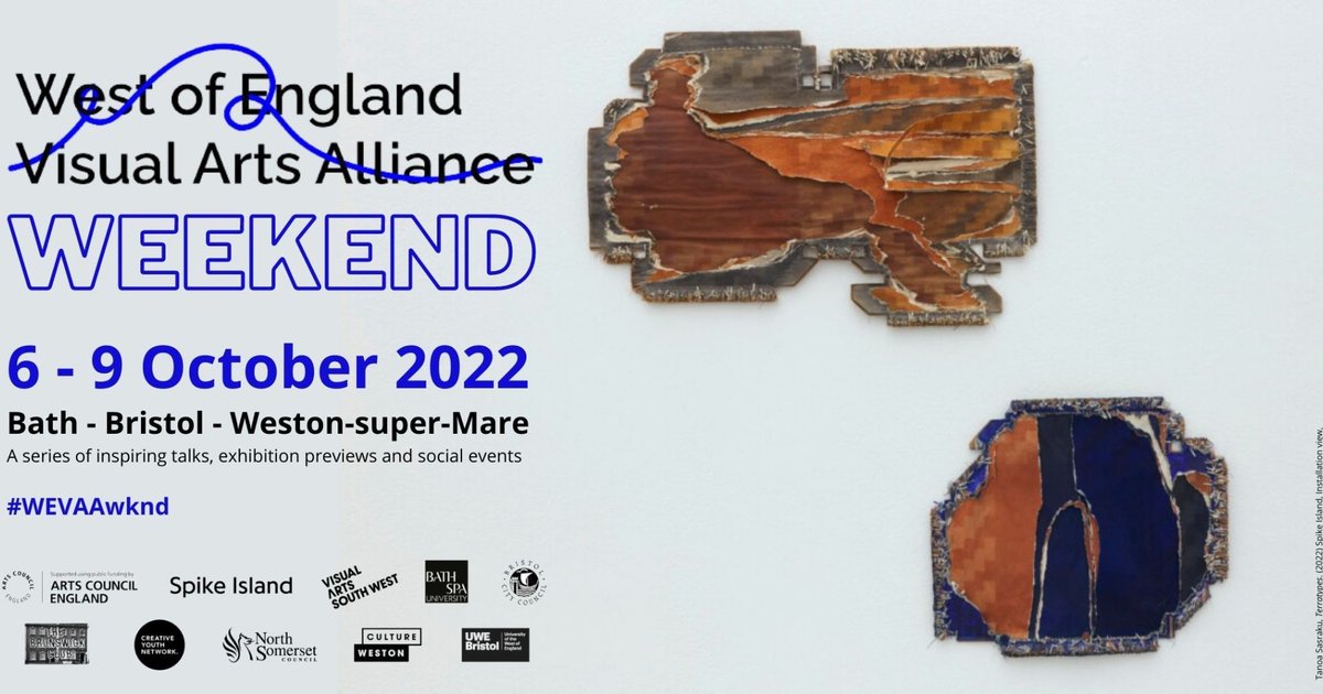 artdesignbsu's tweet photo. Incl. keynote presentation at #LocksbrookCampus by Sarah Munro, Director of @balticgateshead , a panel conversation about the @VisualArtsSW partnership + PV of works by local young artists on WEVAA’s creative workshop programme;

6 Oct | 5.30-7.45 pm
#WEVAAwknd https://t.co/rMsutgKMyo