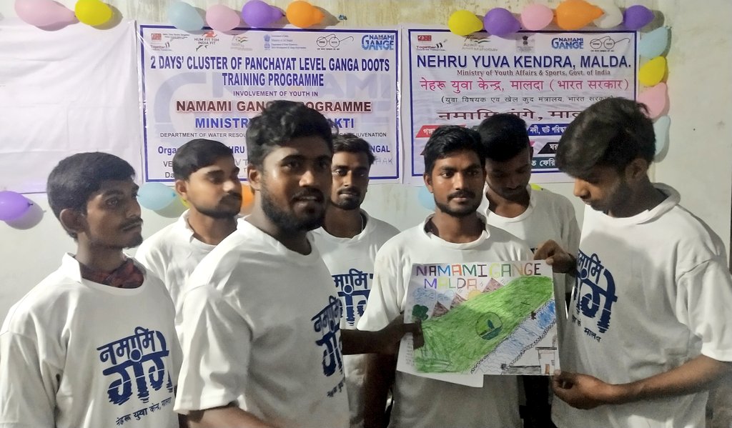 MaldaGange's tweet photo. #Group_discussion in the Training Programme
42 No #Ganga_Doots_Training Programme
#gangadootstraining #Gangadoots
@Nyksindia @YASMinistry @MoJSDoWRRDGR @cleanganganmcg @forshivendra @ForestDeptWB @nirmalbangla @GangeWest @NyksWest @nyksgange @Anurag_Office @nwmgoi @icarindia https://t.co/Lj9oHj7nq7