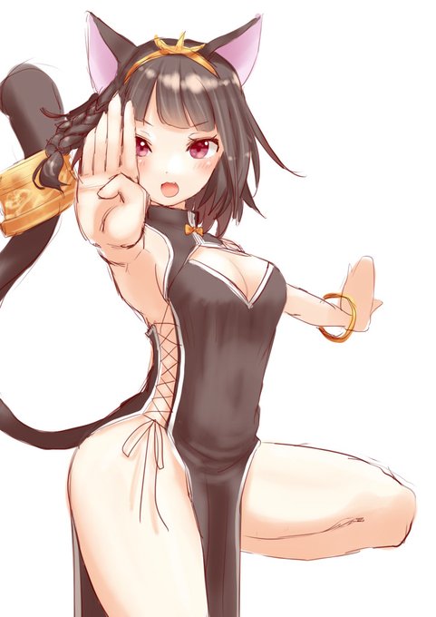 チャイナ獅子女。

#式姫お絵かき60分一本勝負 