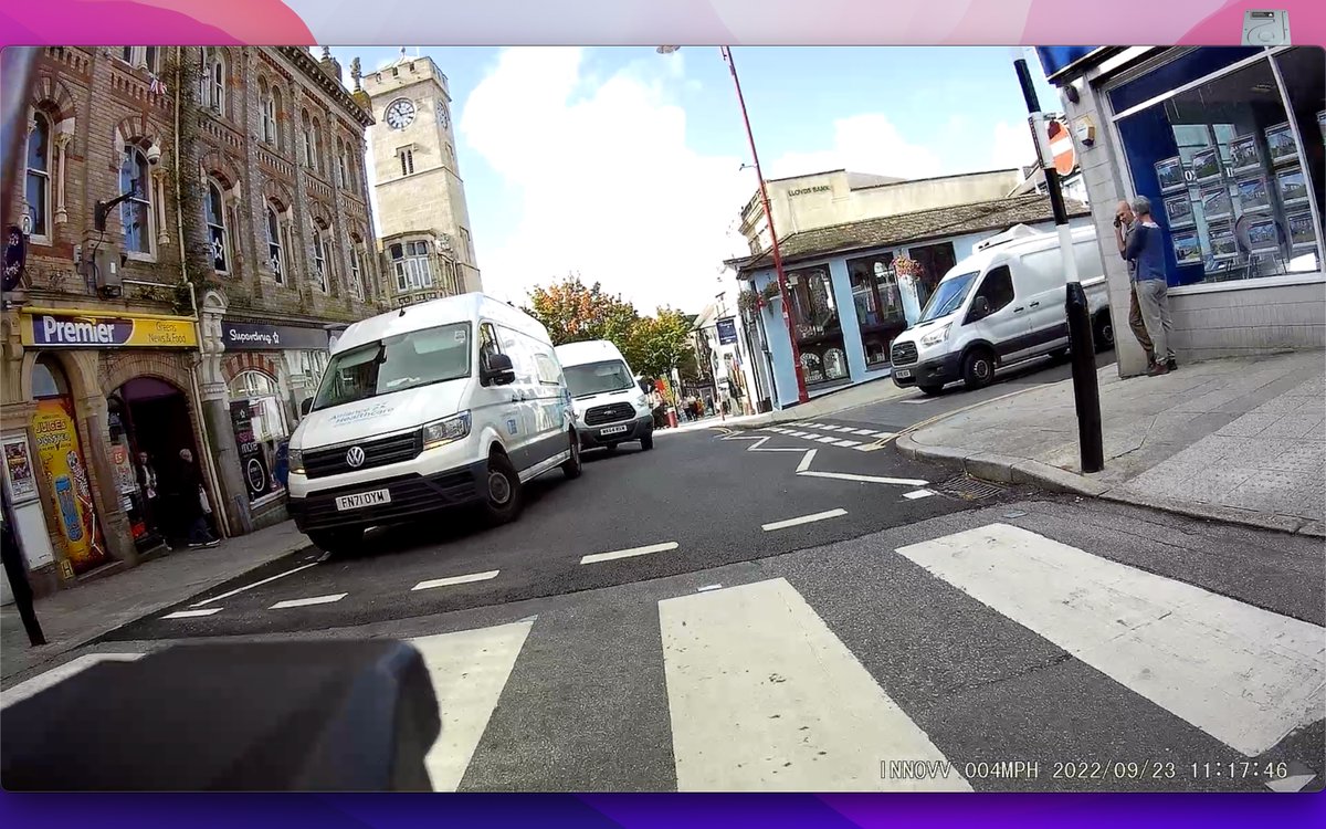 amazing how one van can cock it up for everyone else