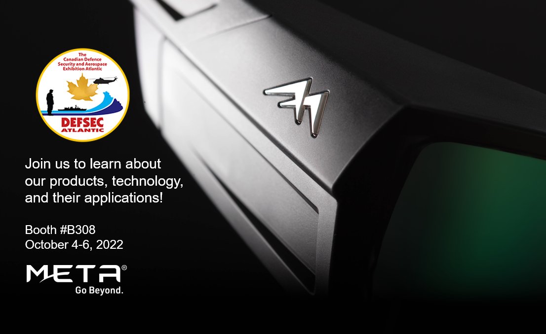 Metamaterialtec's tweet image. We are excited to be exhibiting at #DEFSEC October 4-6! Join us at booth #B308 to learn about #metaAIR laser protection and #NANOWEB for EMI shielding, de-icing and de-fogging. To schedule a meeting with us please visit: bit.ly/3r78Bnm #GoBeyond🦋