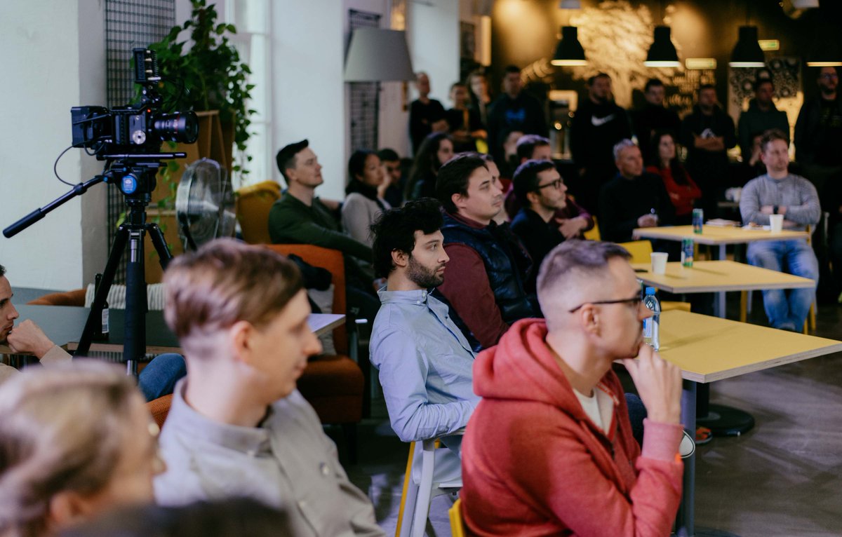 prfct_network's tweet photo. Thanks to everyone who took part in TallinnJS π
We are happy to share some photos with you and show how fulfilling and impressive the event was.
#TallinnJS #web3 #browserblockchain #JSsmartcontracts #web3messenger https://t.co/dgpE73MXmW