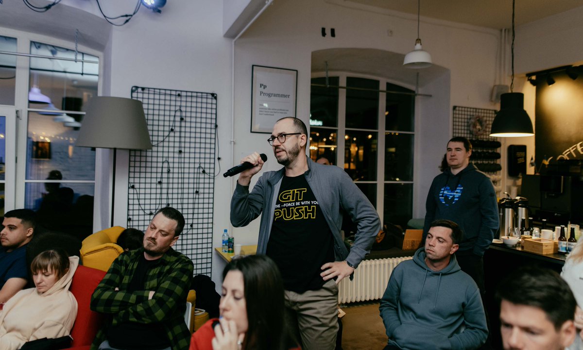 prfct_network's tweet photo. Thanks to everyone who took part in TallinnJS π
We are happy to share some photos with you and show how fulfilling and impressive the event was.
#TallinnJS #web3 #browserblockchain #JSsmartcontracts #web3messenger https://t.co/dgpE73MXmW